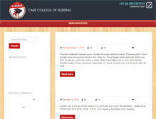 Tablet Screenshot of carenursingcollege.org